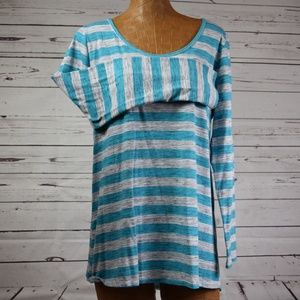 LuLaRoe Lynnae long sleeve tee